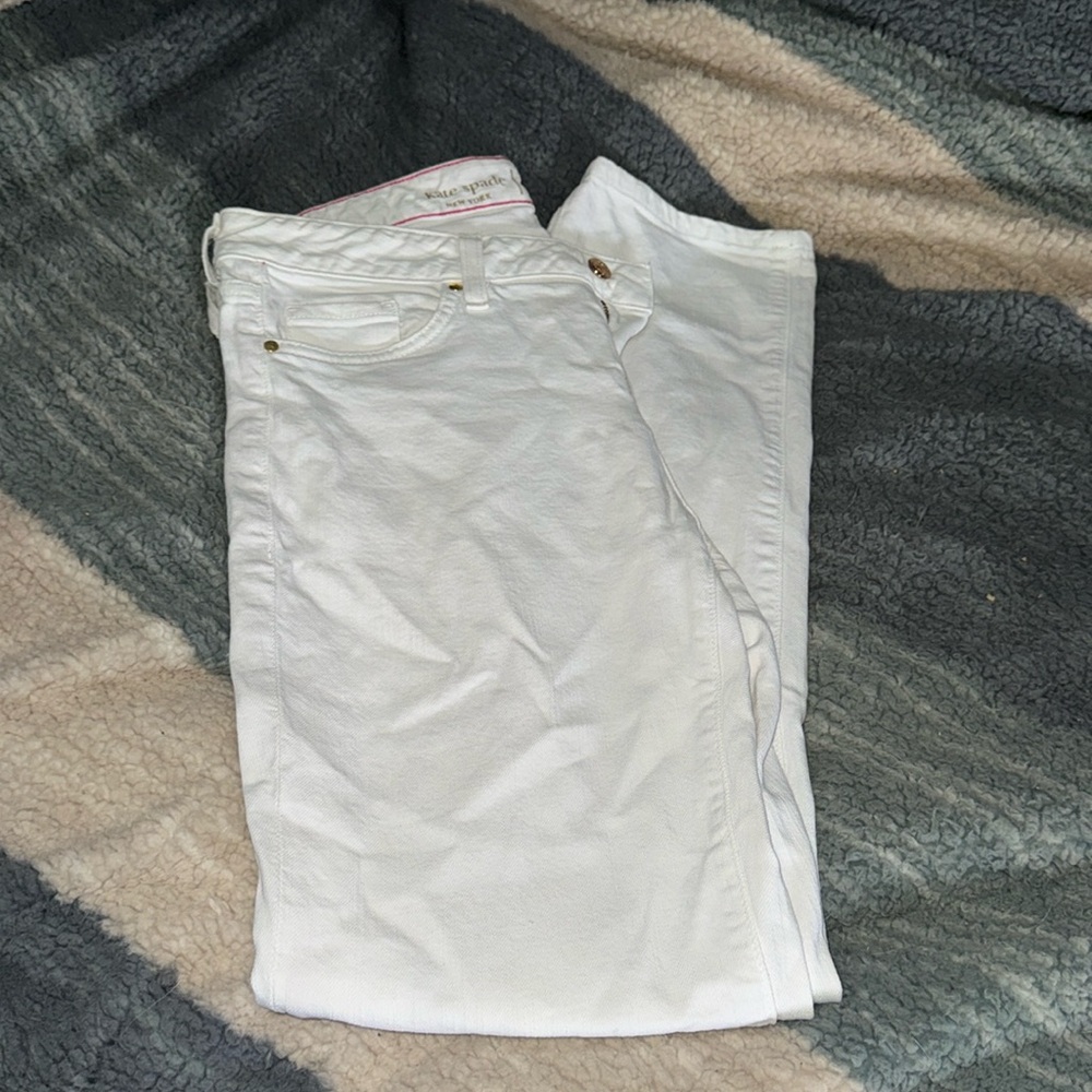 Kate Spade white jeans